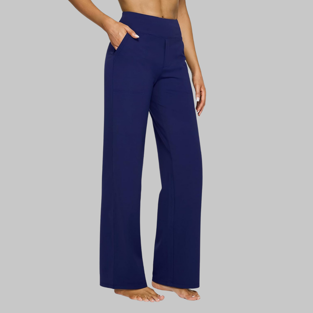 Pantalon en maille ajusté