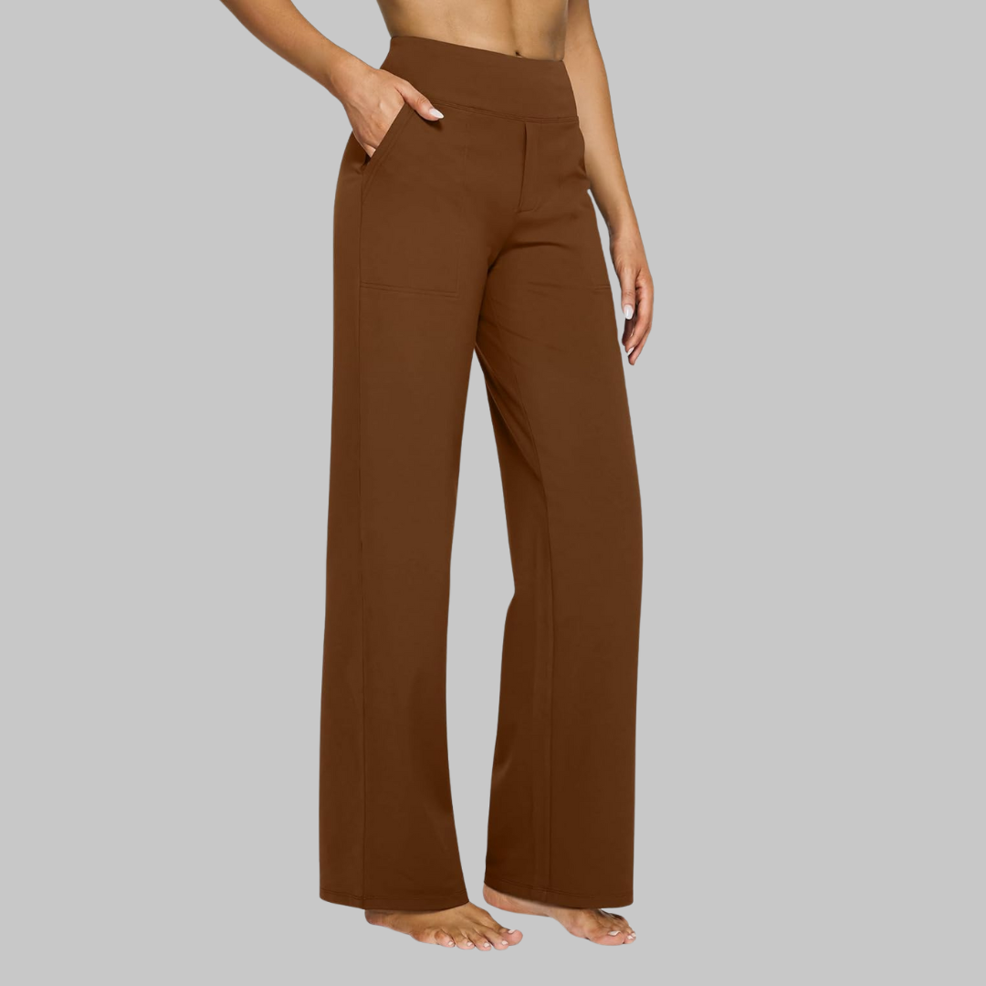Pantalon en maille ajusté