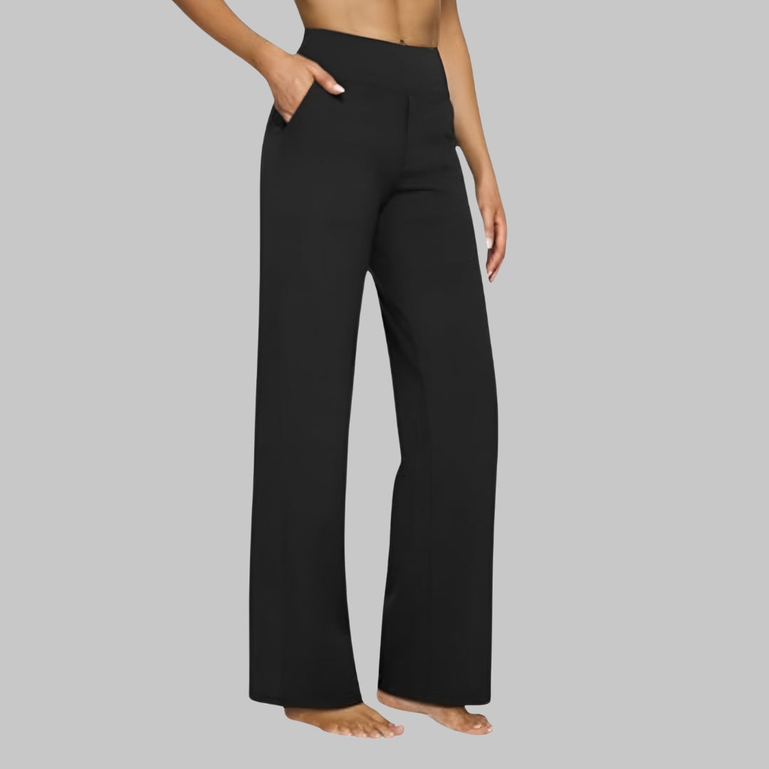 Pantalon en maille ajusté