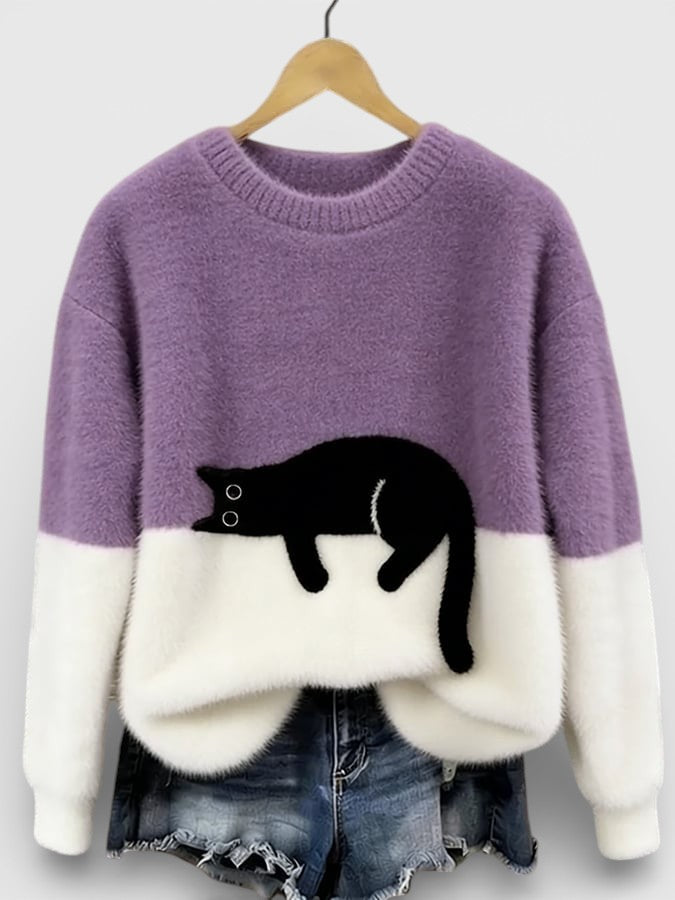 Sudadera con Estampado lustrado