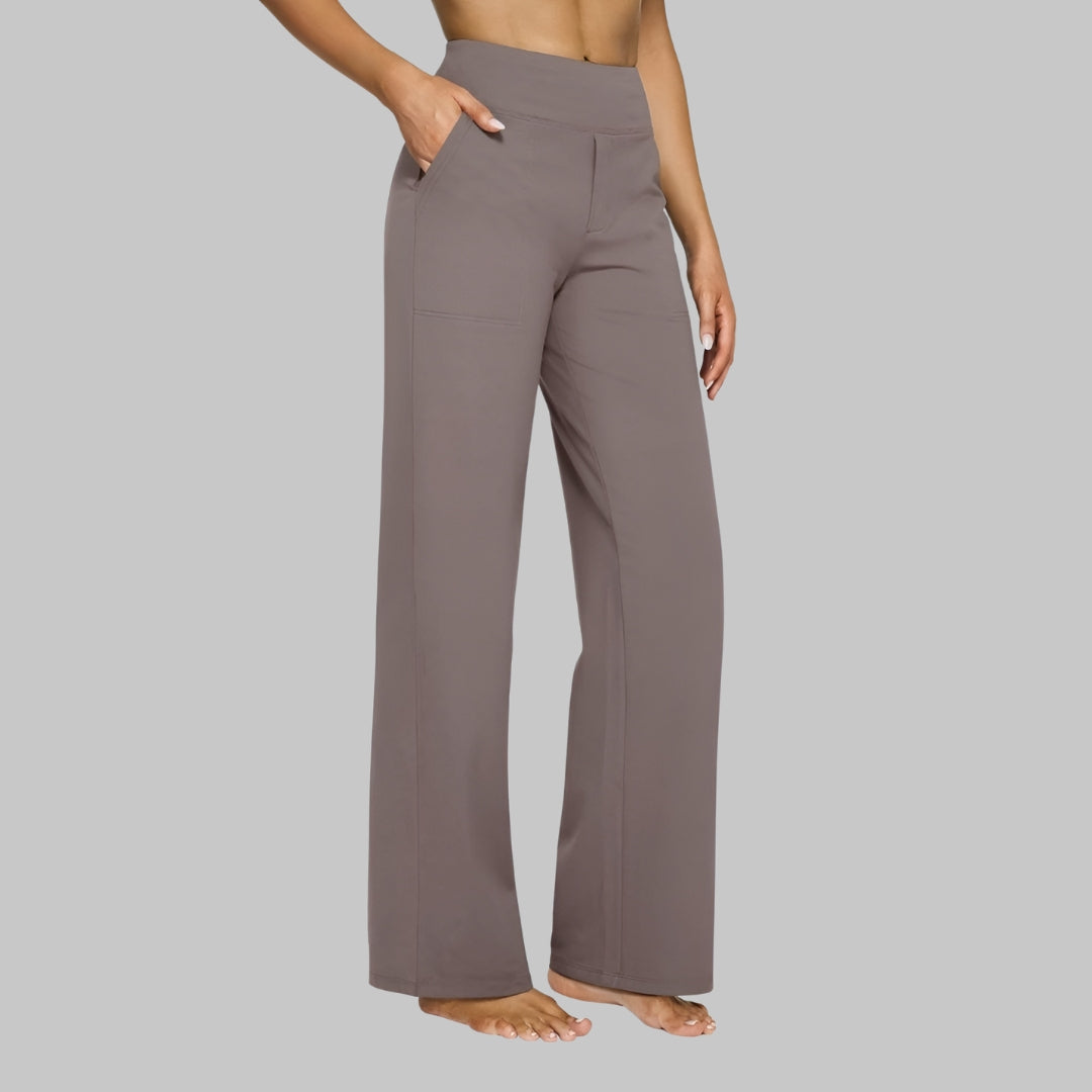 Pantalon en maille ajusté