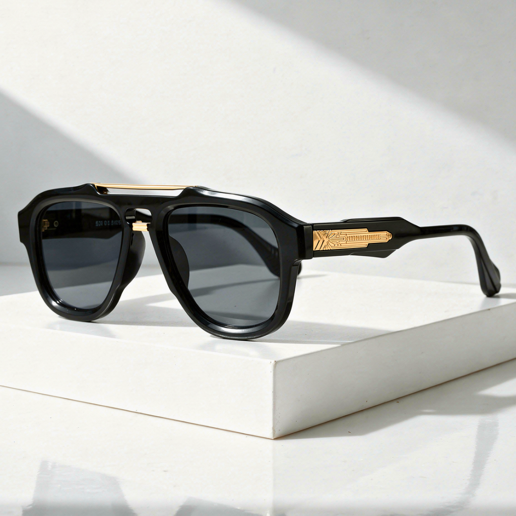 Lunettes de Soleil Aviateur Double Pont
