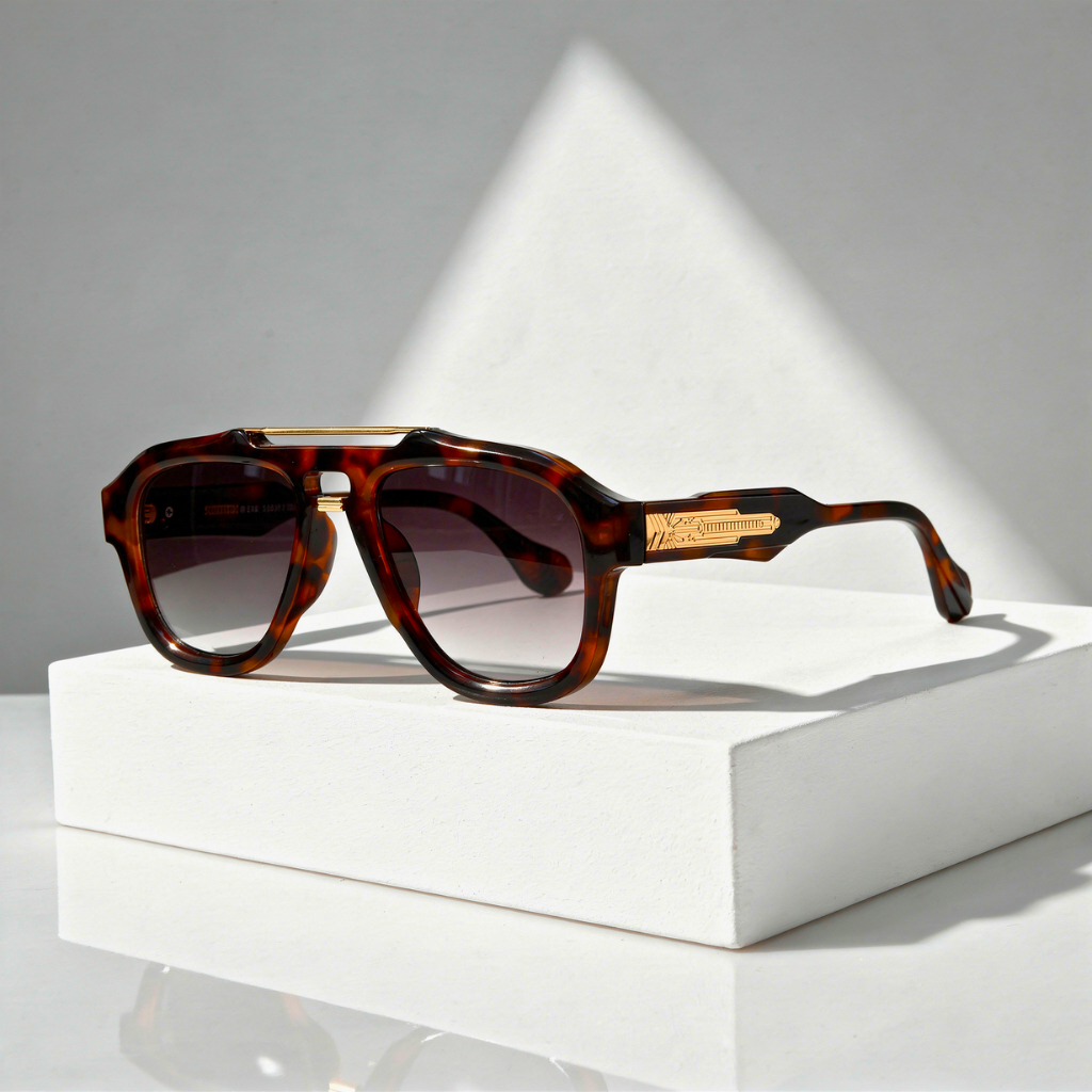 Lunettes de Soleil Aviateur Double Pont