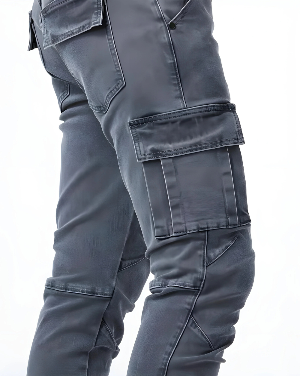 Pantalon cargo élastique premium