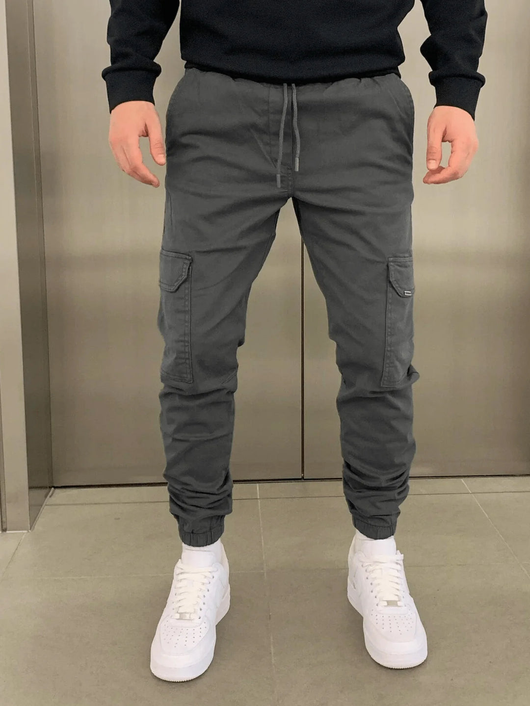 Pantalón Cargo de Corte Recto