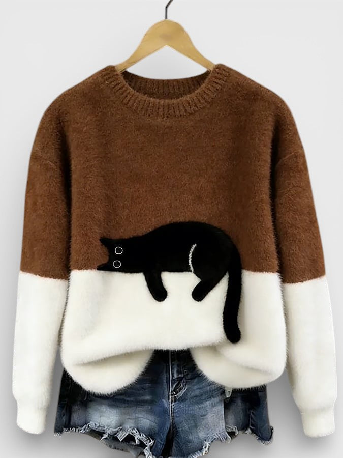 Sudadera con Estampado lustrado