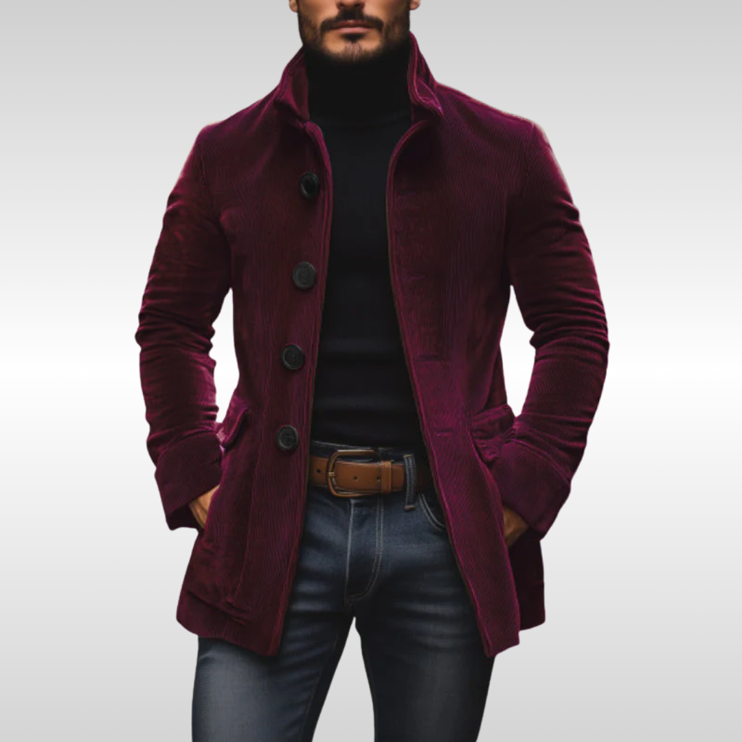 Veste en Velours Côtelé – Élégance et Style Moderne