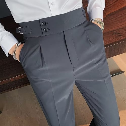 Pantalón De Corte Recto