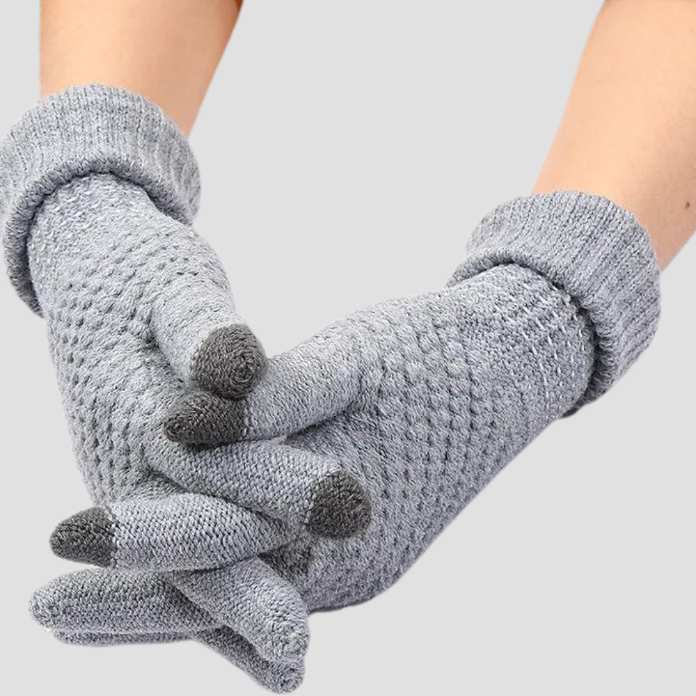Gants en tricot