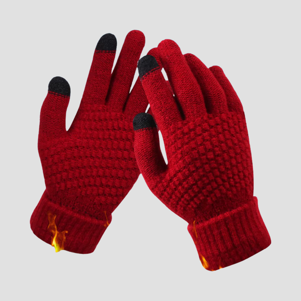 Gants en tricot