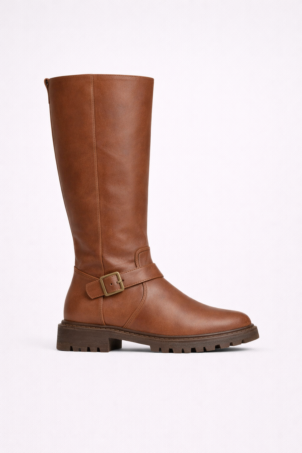 Bottes élégantes à talon bas