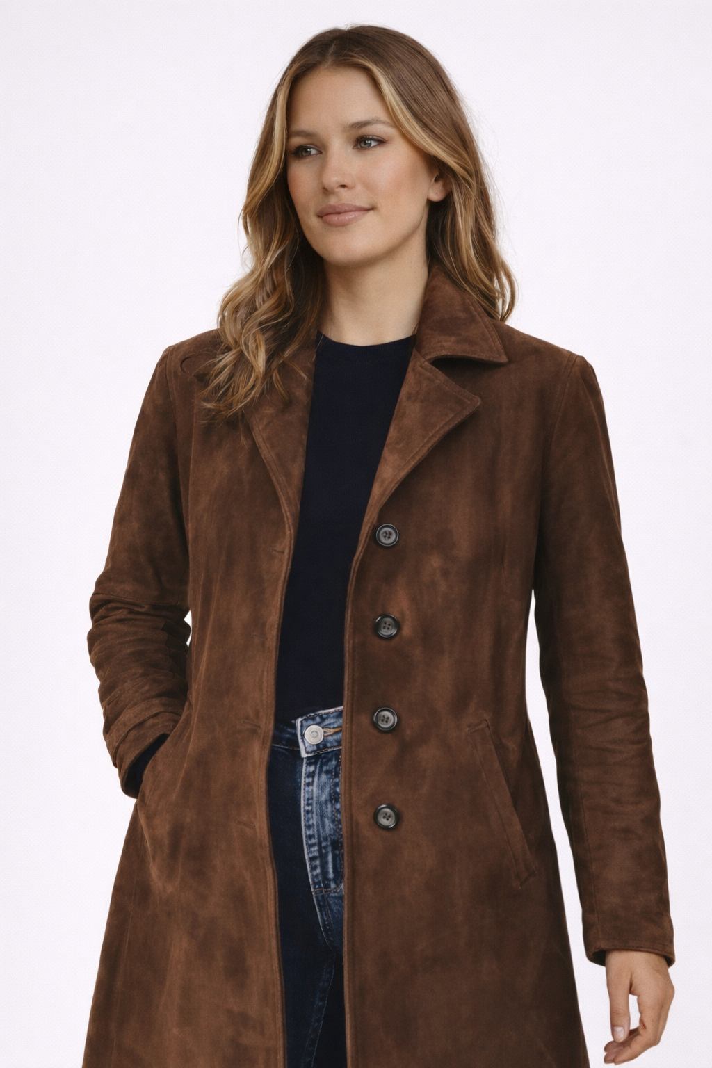 Manteau Long Élégant pour une Chaleur et un Style Intemporels