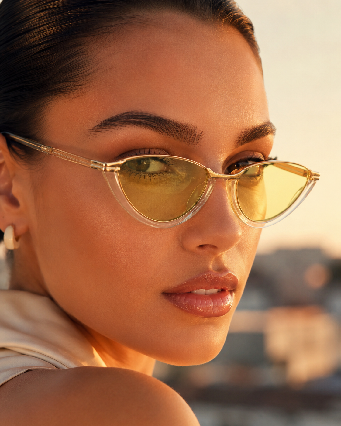 Lunettes de Soleil Écaille