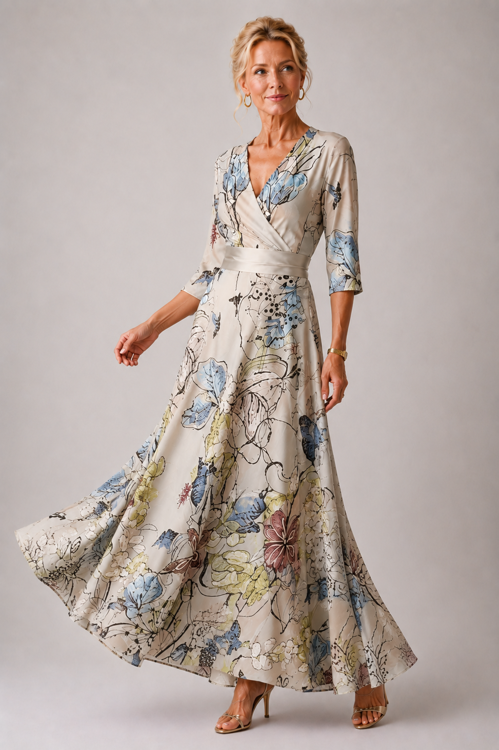 Ysa | Chic Dress with Floral Print