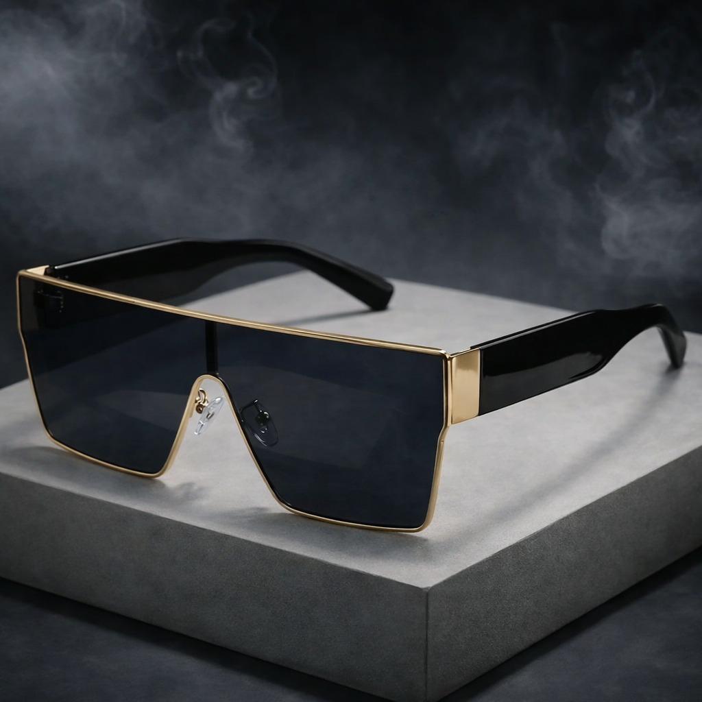 Lunettes de Soleil Masque Oversize