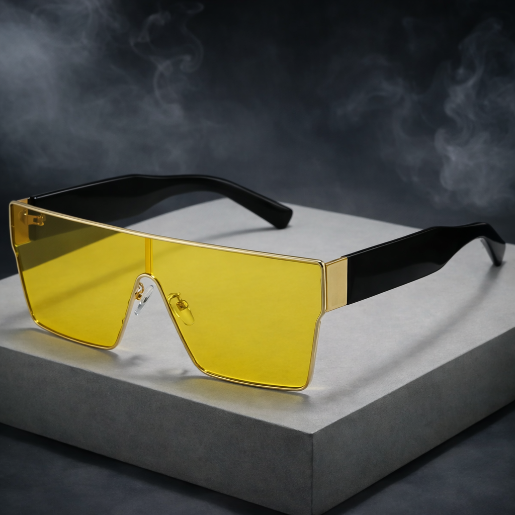 Lunettes de Soleil Masque Oversize