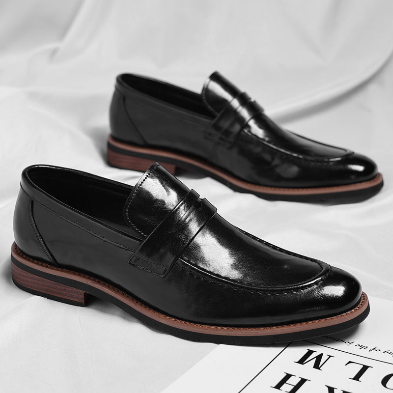 Mocassins Penny Patinés