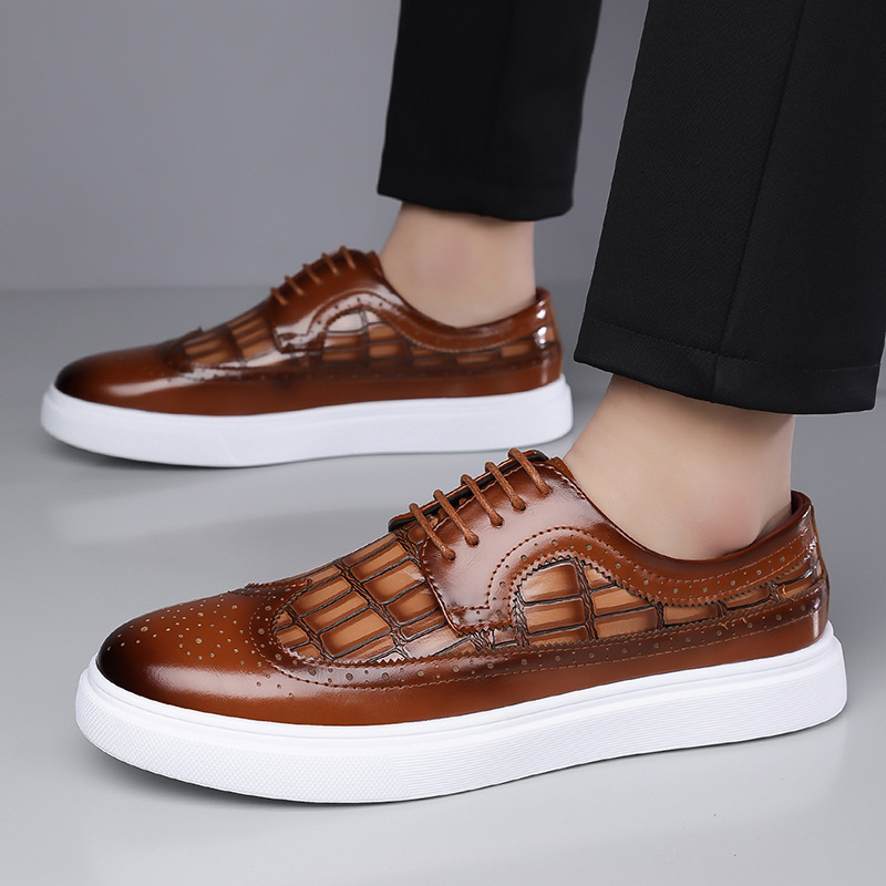 Baskets italiennes Brogue