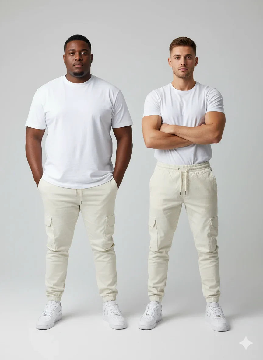 Pantalón Cargo de Corte Recto