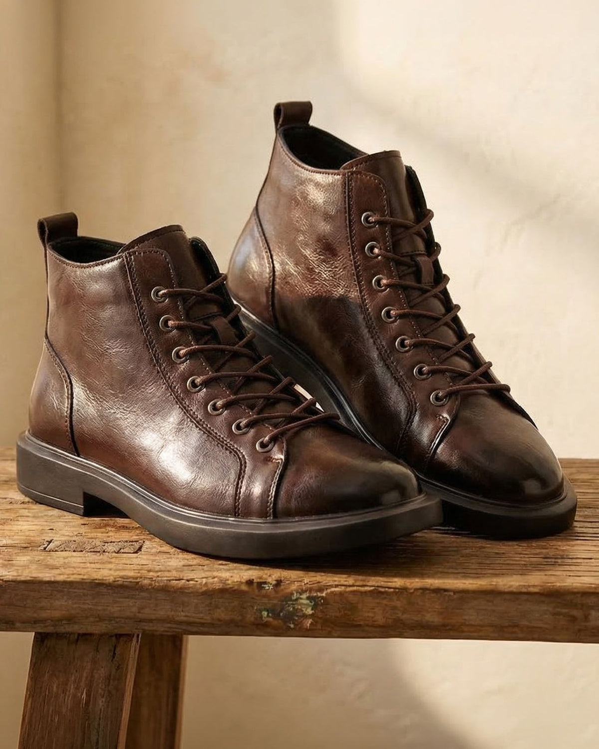 Bottines Lacées