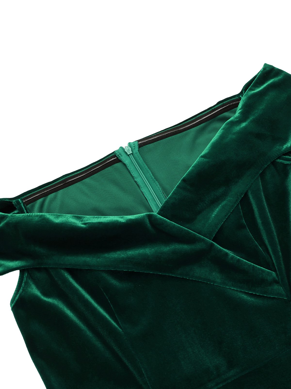 Robe moulante en velours