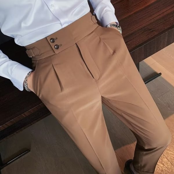 Pantalón De Corte Recto