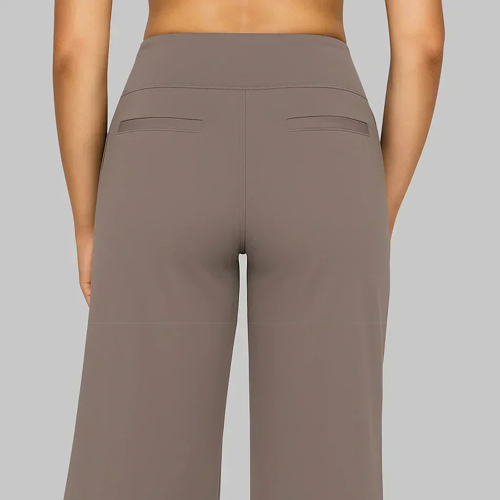 Pantalon en maille ajusté