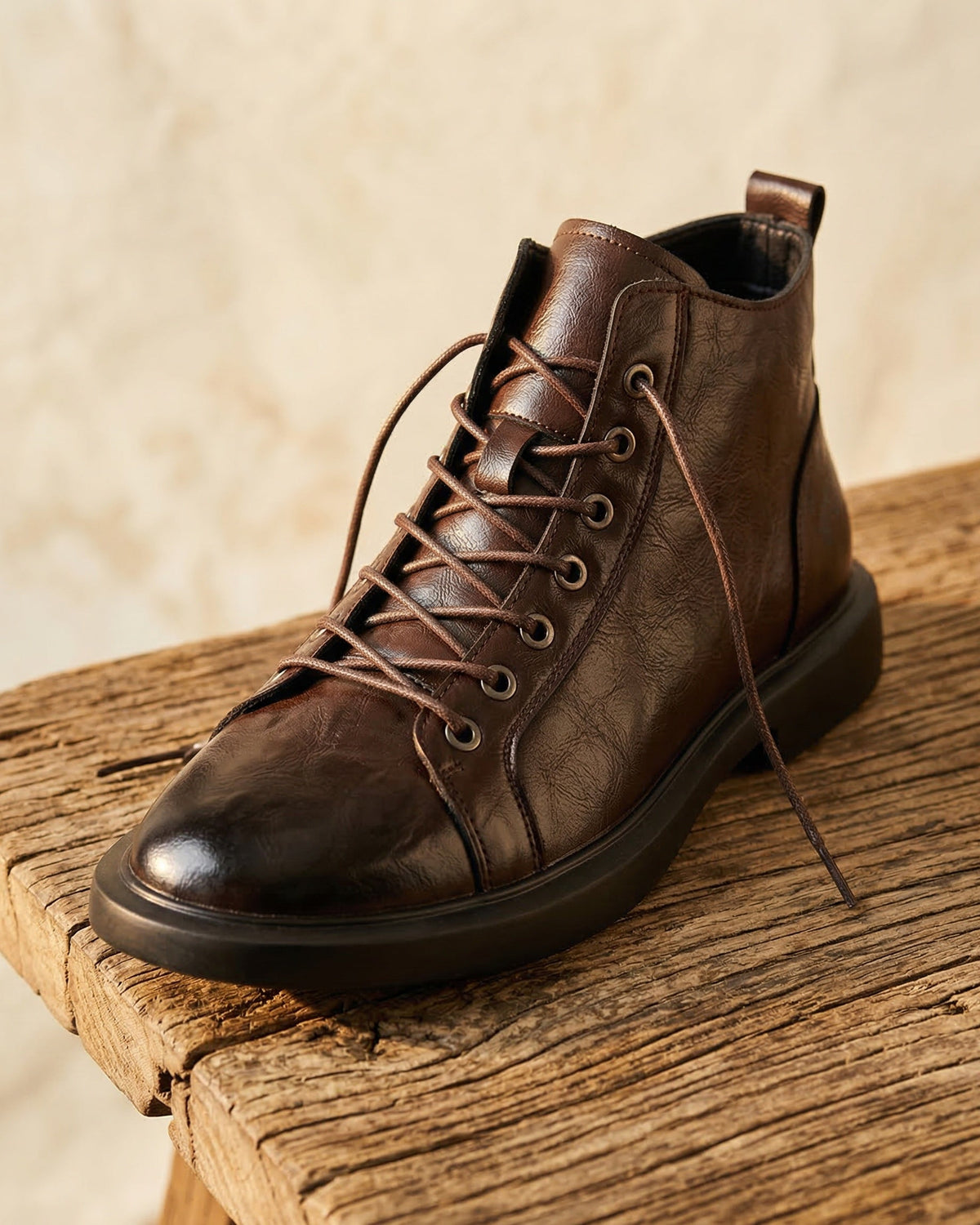 Bottines Lacées