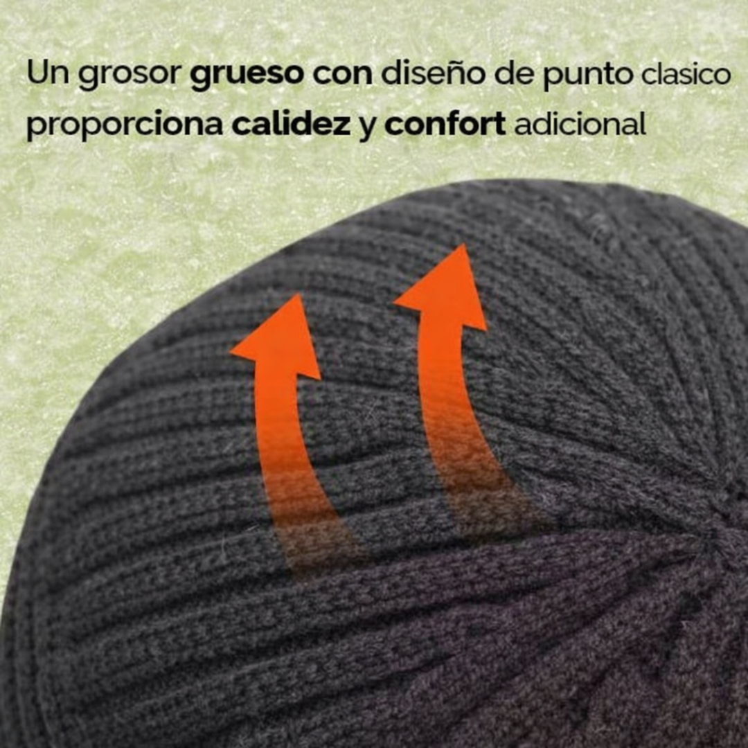 Bonnet d'hiver unisexe avec protection des oreilles