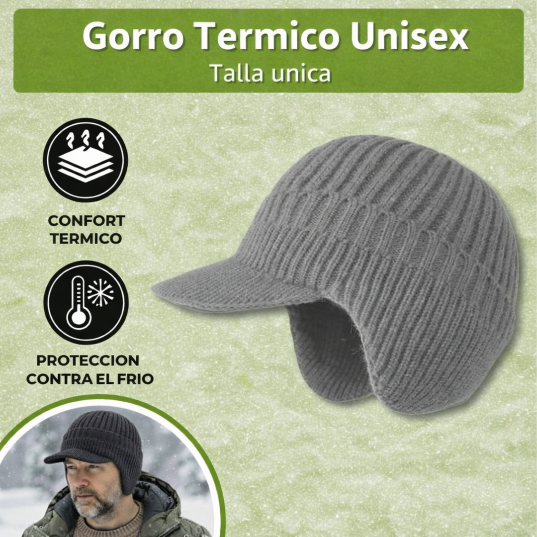 Bonnet d'hiver unisexe avec protection des oreilles