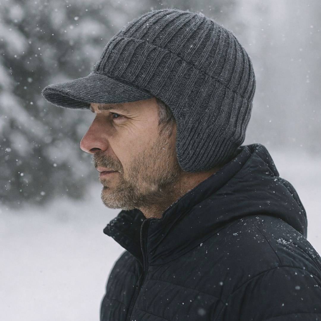 Bonnet d'hiver unisexe avec protection des oreilles