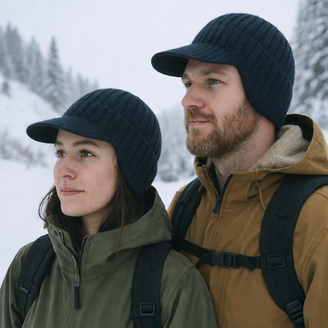Bonnet d'hiver unisexe avec protection des oreilles