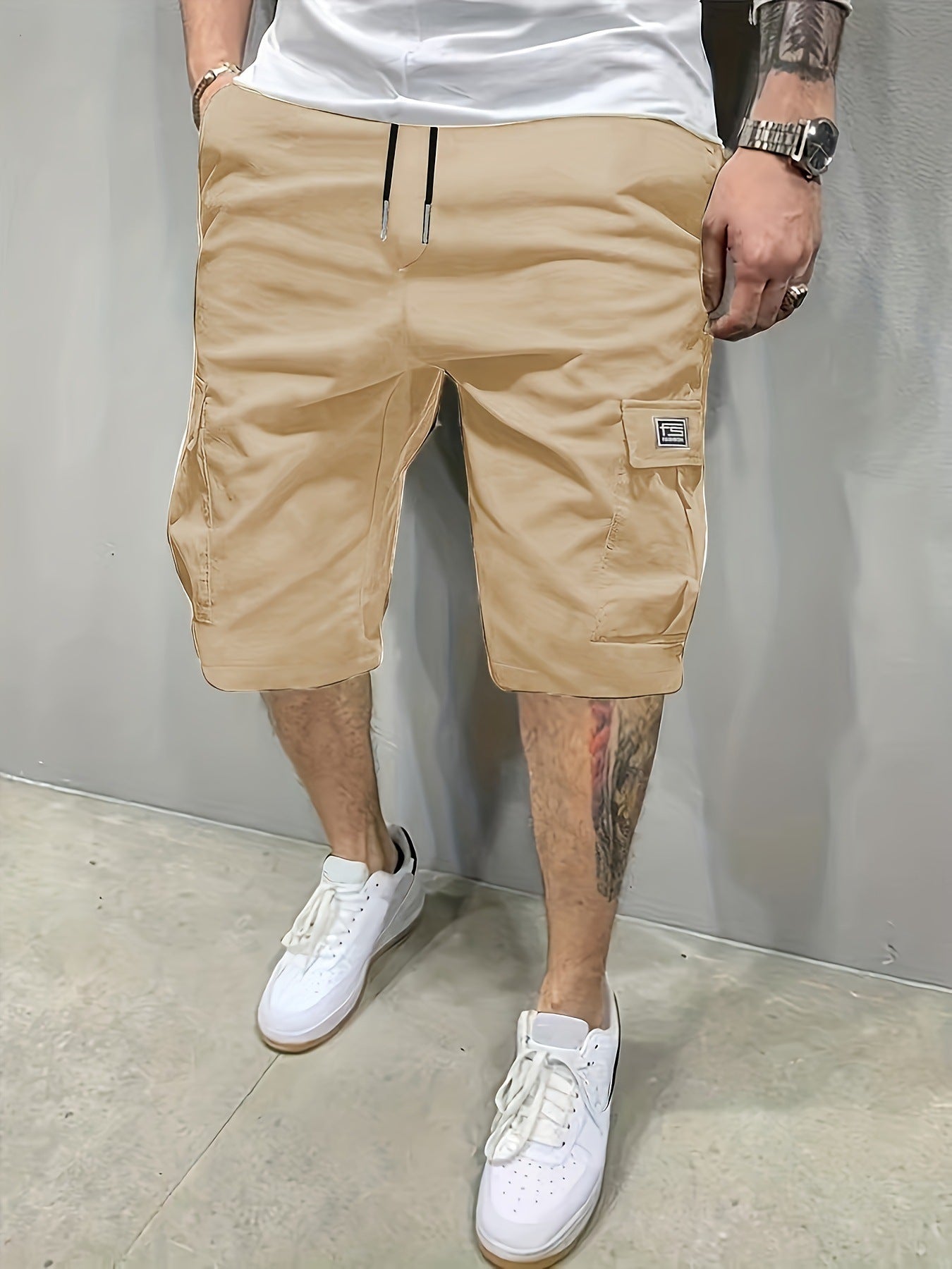 Pantalon cargo court