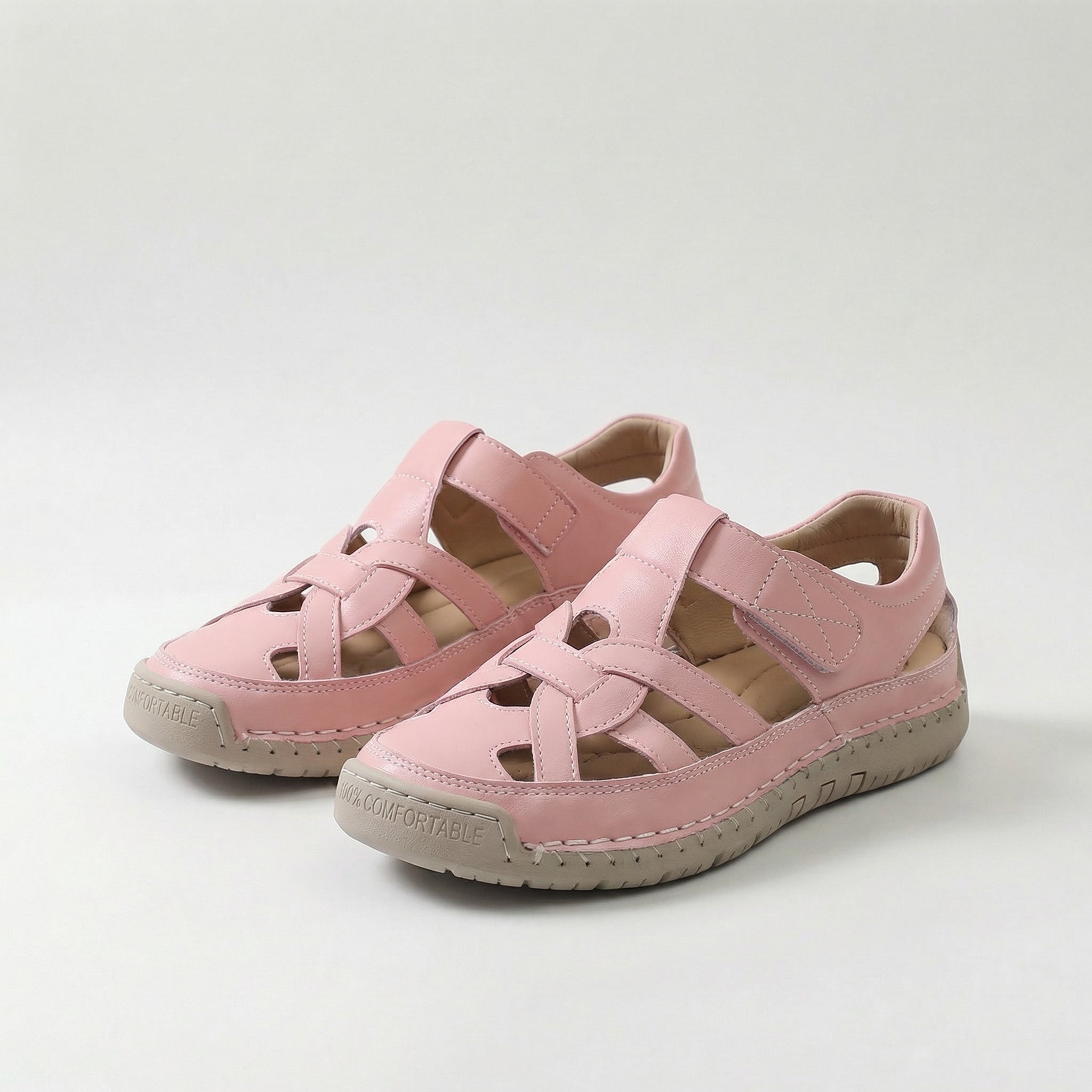 Sandalias Abiertas de Tiras