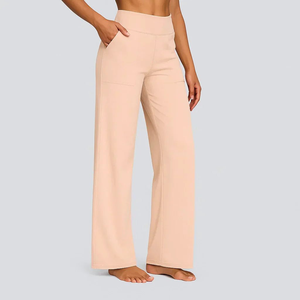 Pantalon en maille ajusté