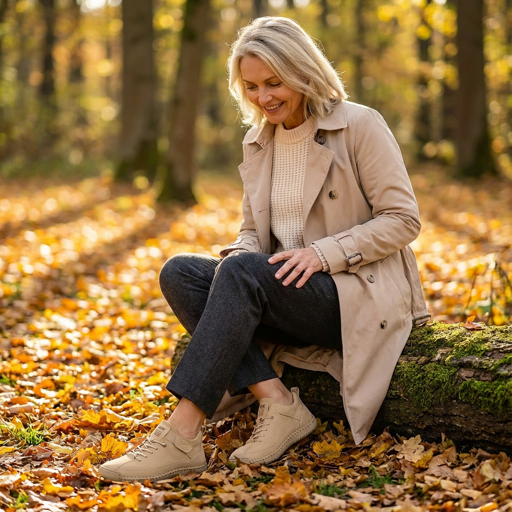 Chaussures confortables avec soutien ergonomique