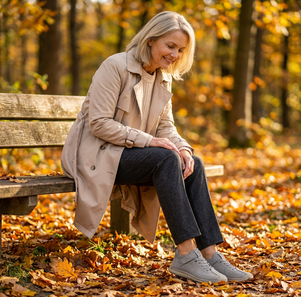 Chaussures confortables avec soutien ergonomique