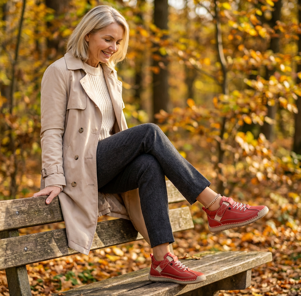 Chaussures confortables avec soutien ergonomique