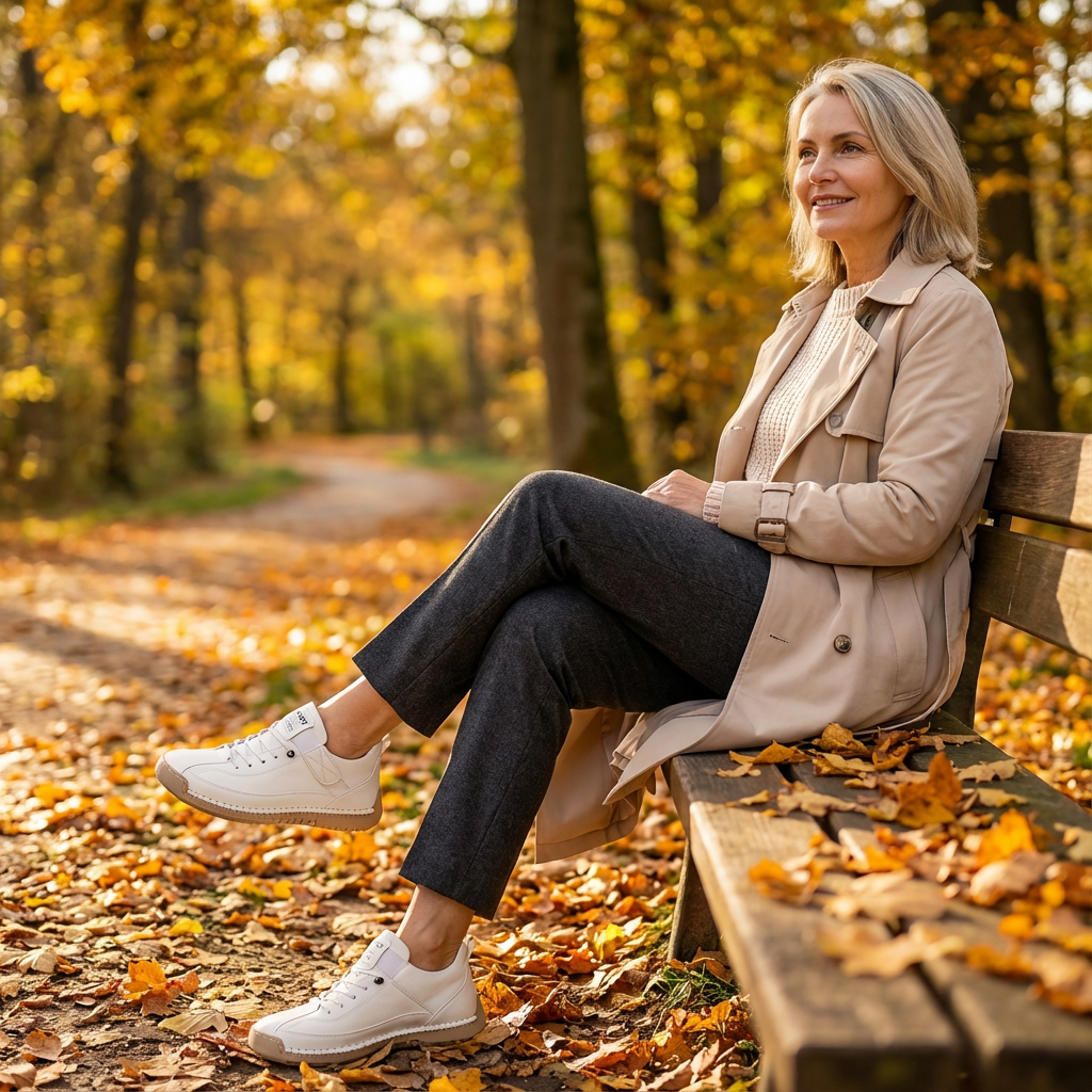 Chaussures confortables avec soutien ergonomique