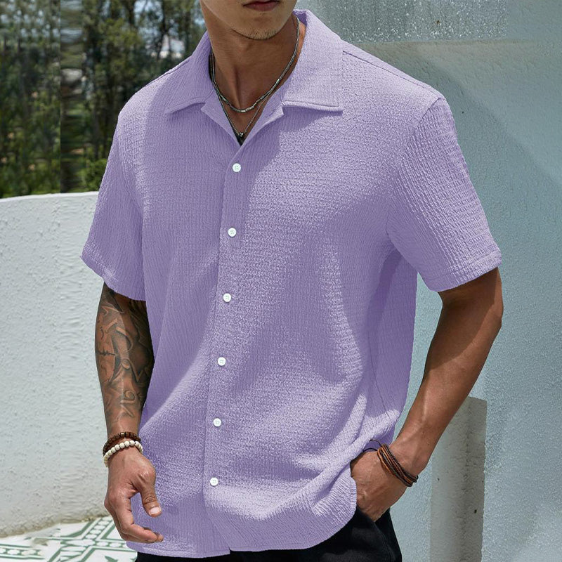 Chemise structurée boutonnée