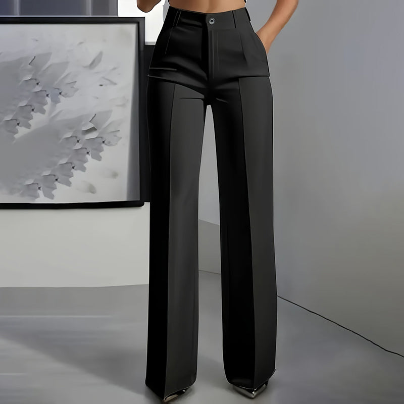 Pantalon de costume taille haute