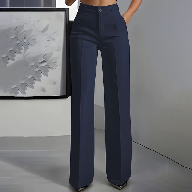 Pantalon de costume taille haute