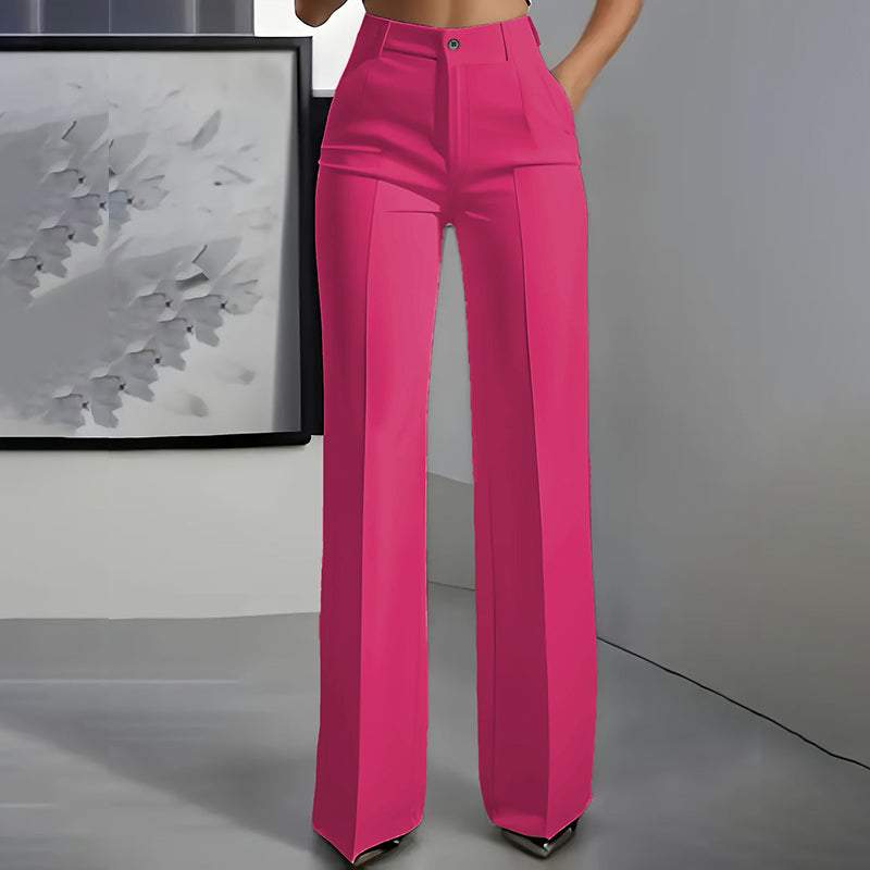 Pantalon de costume taille haute