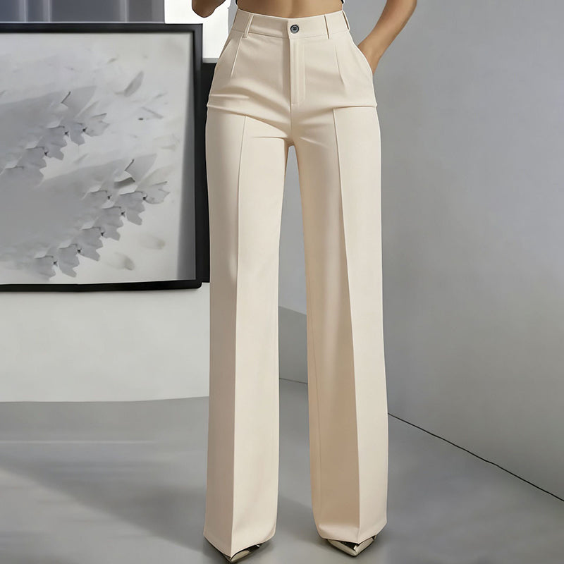 Pantalon de costume taille haute