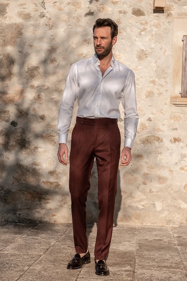 Pantalon à Jambes Droites