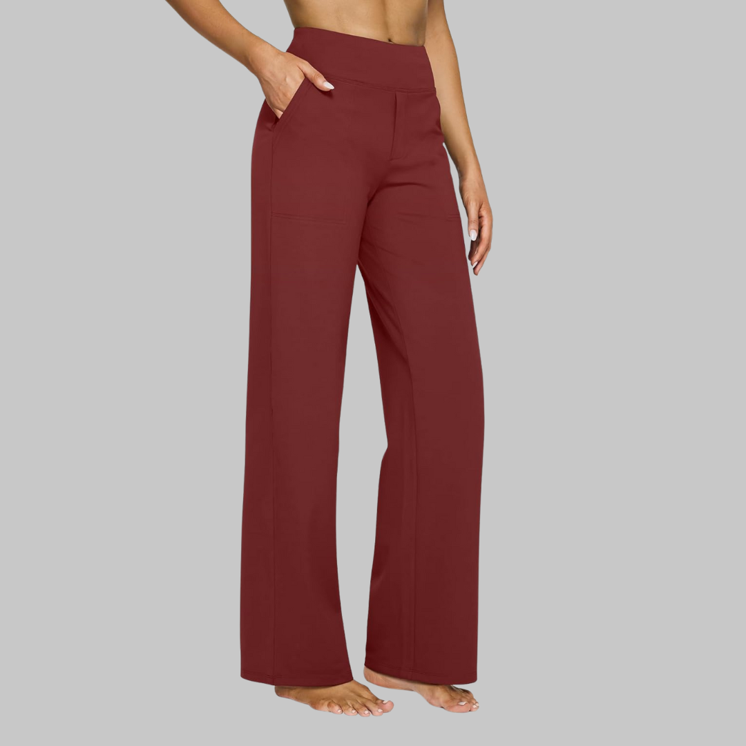 Pantalon en maille ajusté