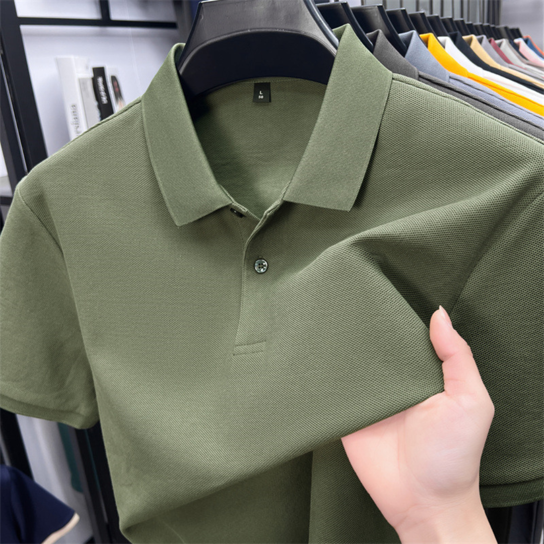 Polo en coton de la ligne classique