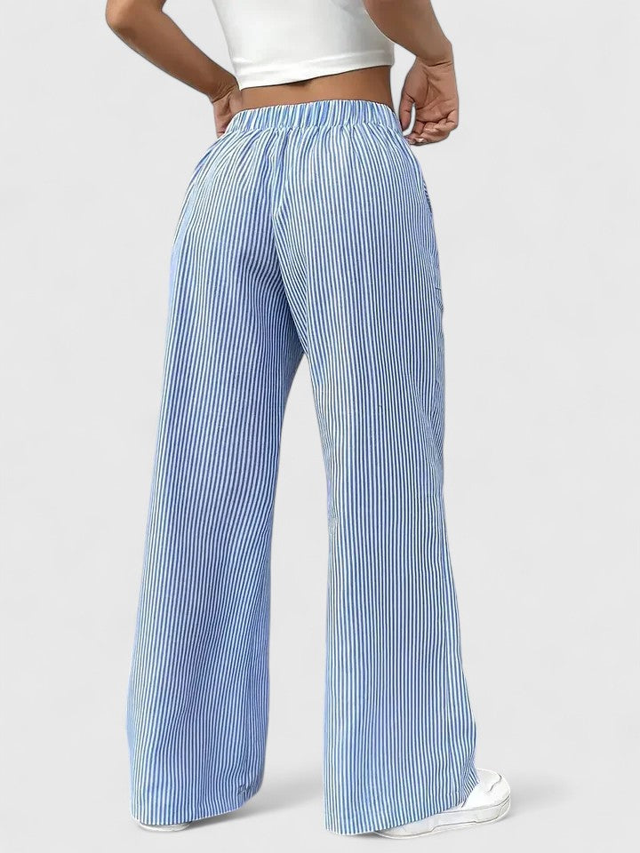 Pantalon ample de coupe classique