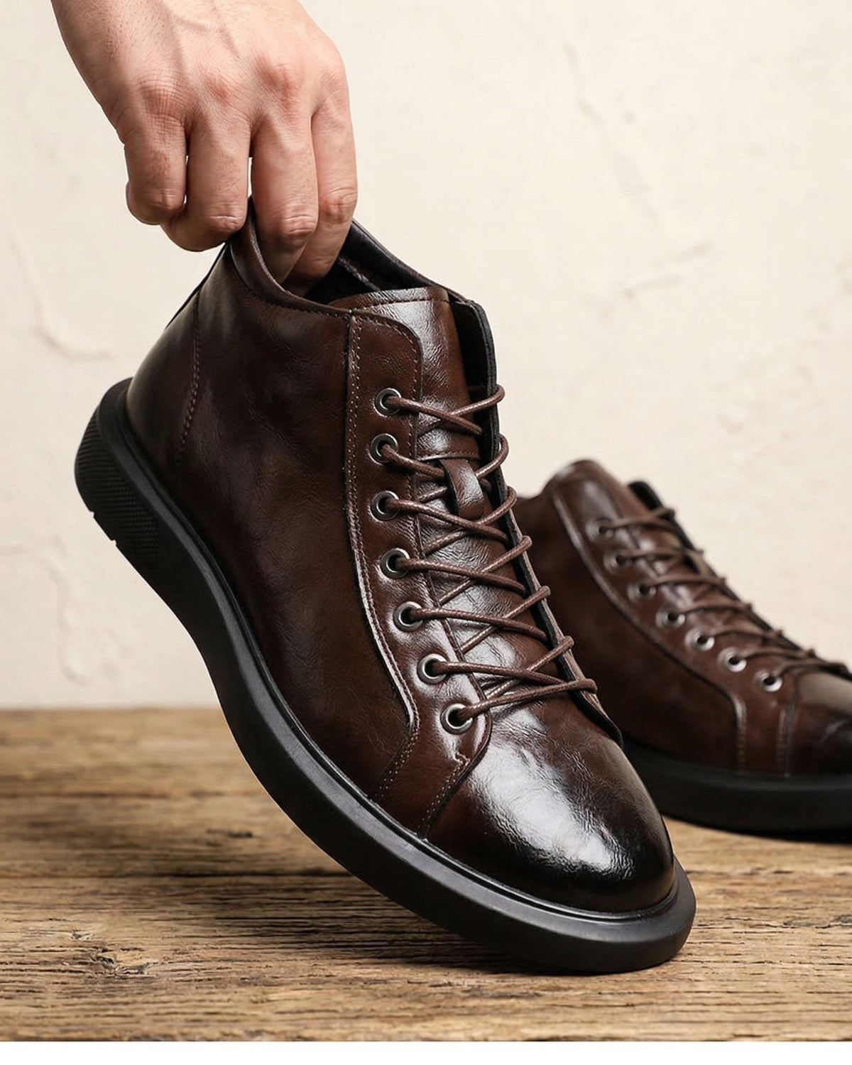 Bottines Lacées
