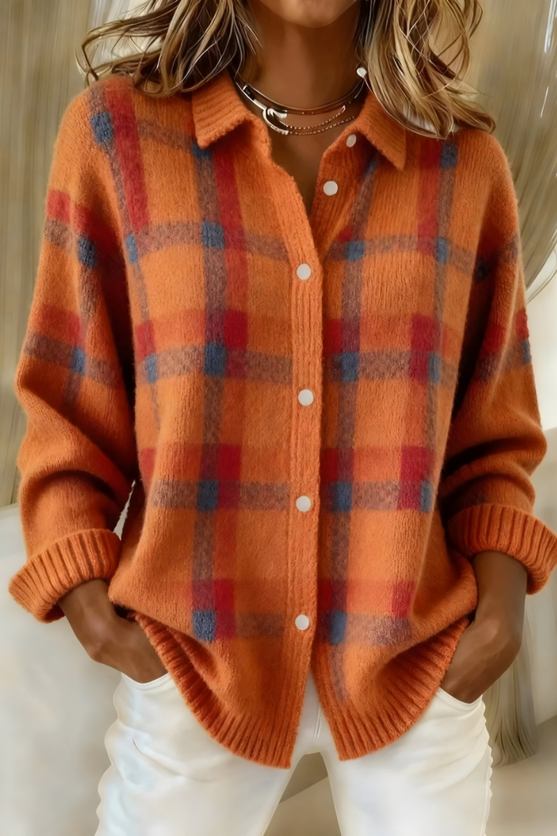 Pull à Carreaux Respirant